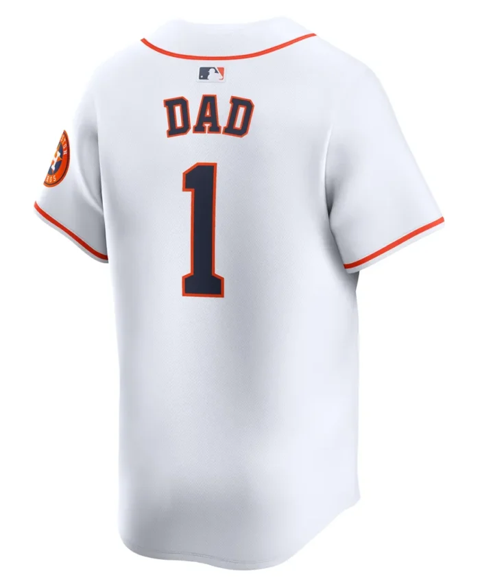 Houston Astros Dad Home Limited Jersey - White