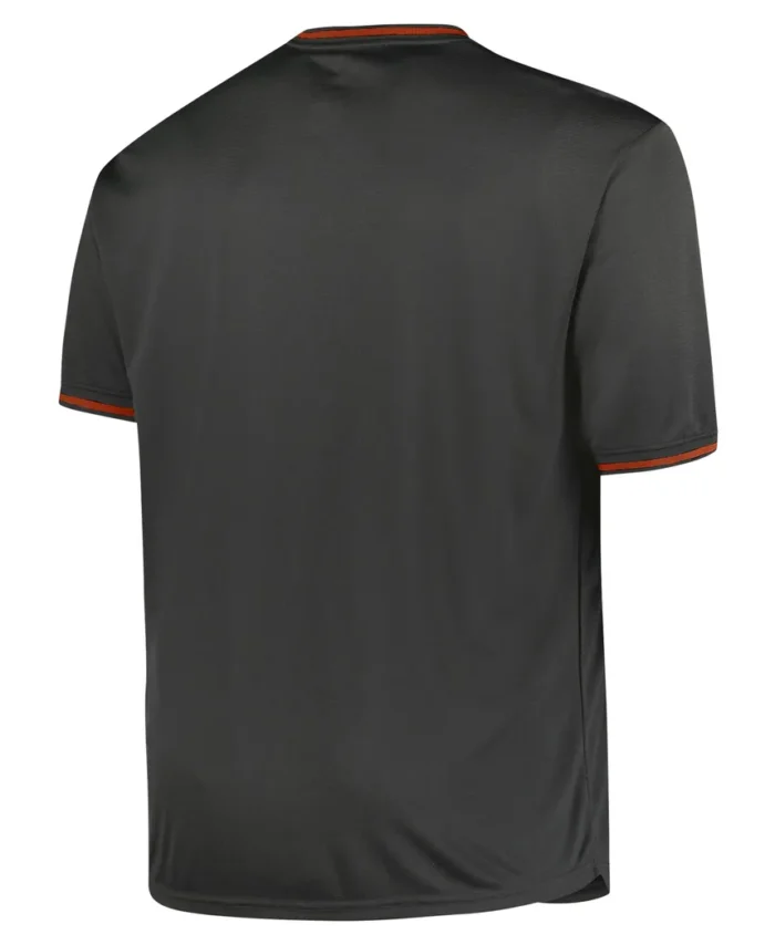 Houston Astros Profile Big Tall Pop Fashion Jersey - Charcoal