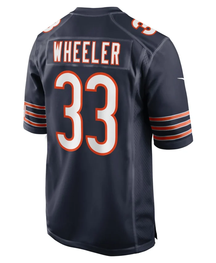 Ian Wheeler Chicago Bears  Game Jersey -  Navy