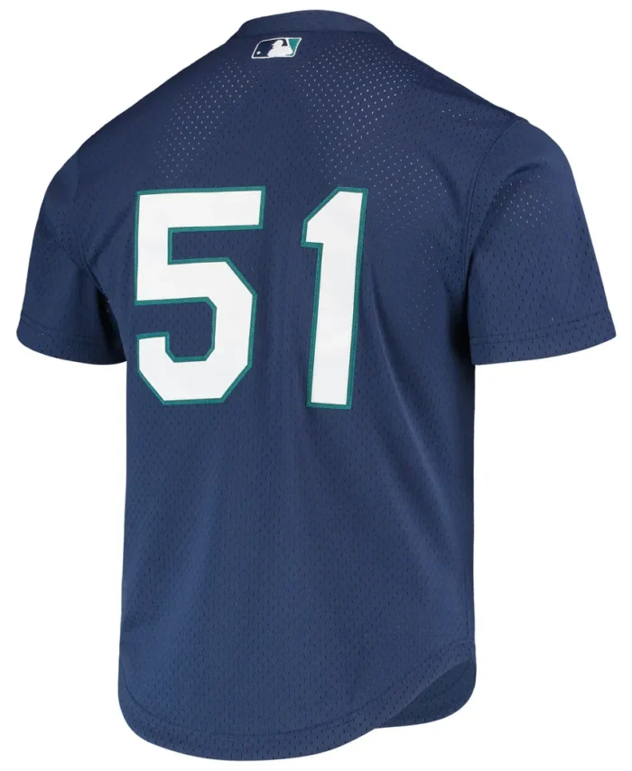 Ichiro Suzuki Seattle Mariners Mitchell Ness Cooperstown Collection Mesh Batting Practice Jersey- Royal