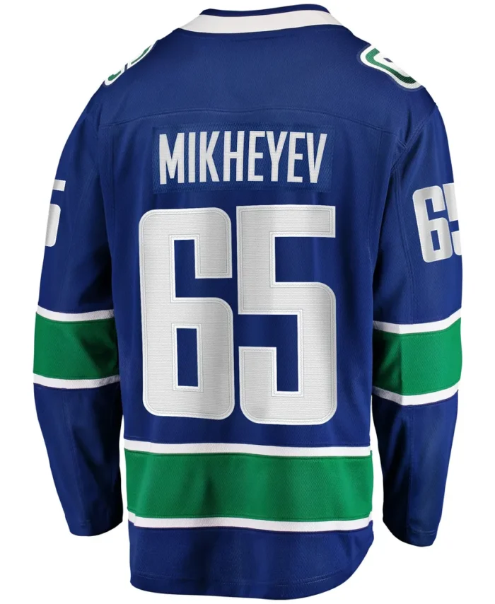 Ilya Mikheyev Vancouver Canucks Fanatics Home Breakaway Jersey - Blue