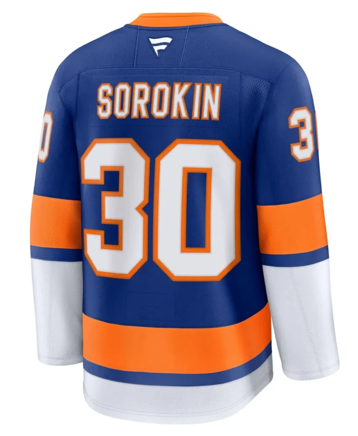 Ilya Sorokin New York Islanders Fanatics Home Premium Jersey - Royal