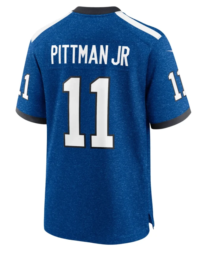 Indiana Nights Michael Pittman Jr. Indianapolis Colts Alternate Game Jersey - Blue