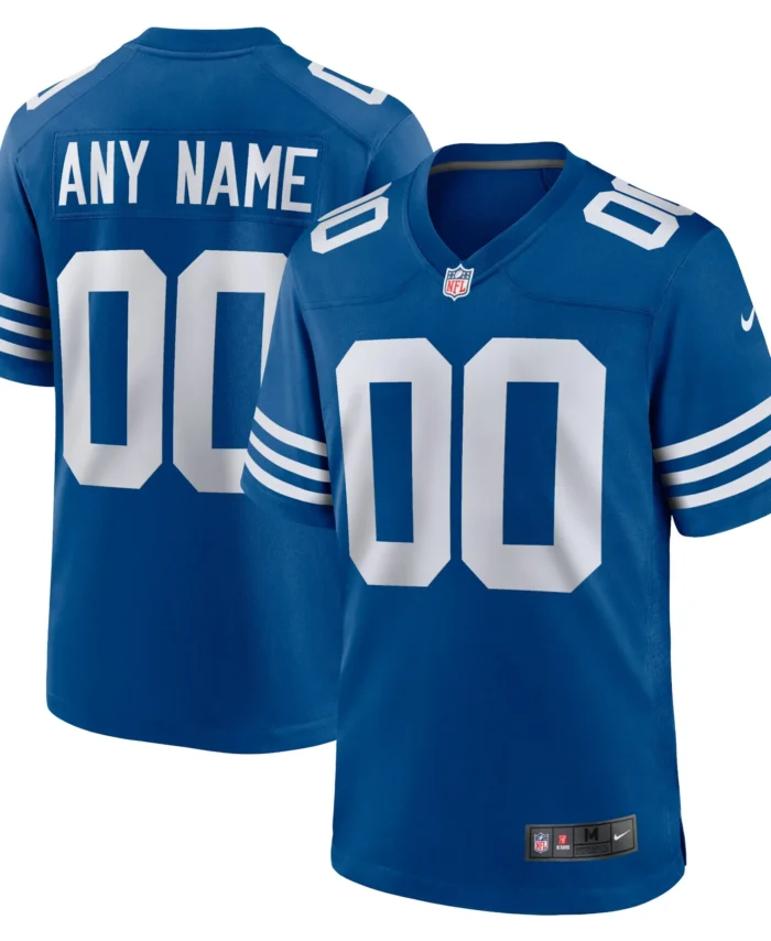Indianapolis Colts Alternate Custom Jersey - Royal