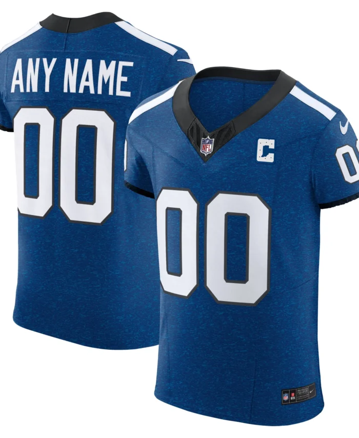 Indianapolis Colts  Vapor F.U.S.E. Elite Custom Jersey - Royal