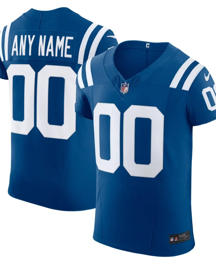 Indianapolis Colts Vapor F.U.S.E. Elite Custom Jersey - Royal