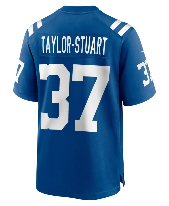 Isaac Taylor-Stuart Indianapolis Colts Team Game Jersey -  Royal