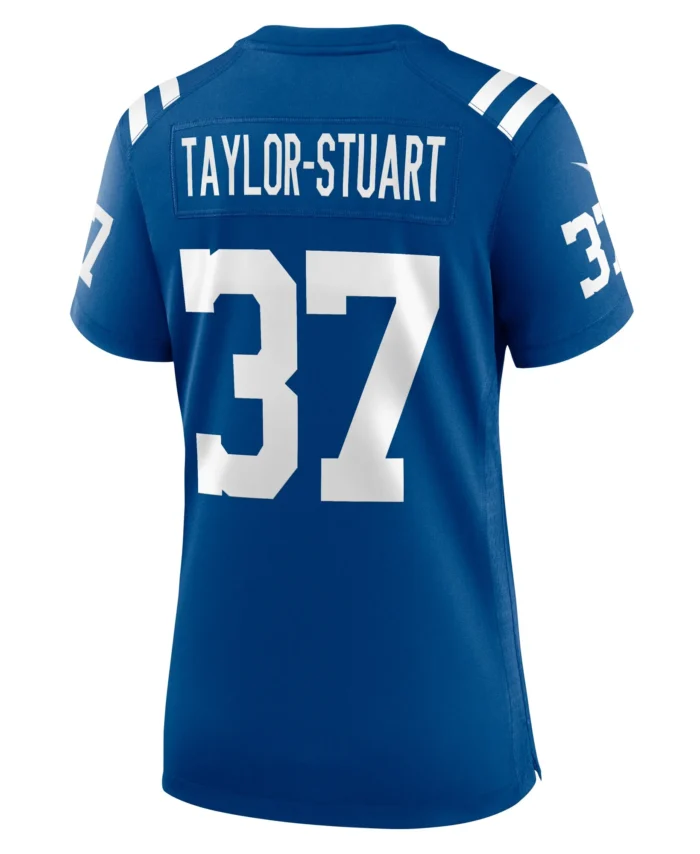 Isaac Taylor-Stuart Indianapolis Colts Women's Team Game Jersey -  Royal