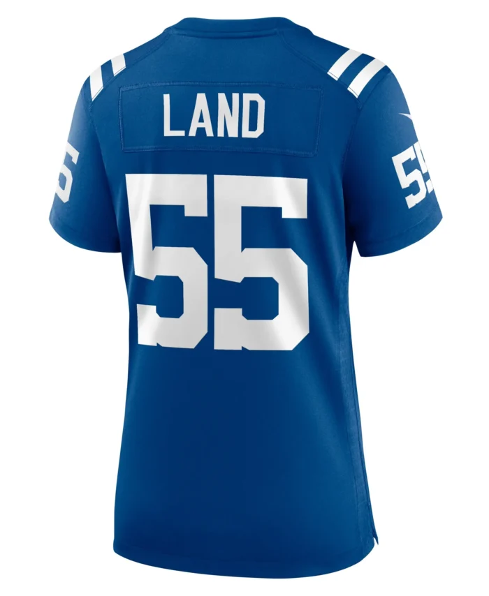 Isaiah Land Indianapolis Colts Women's Team Game Jersey -  Royal