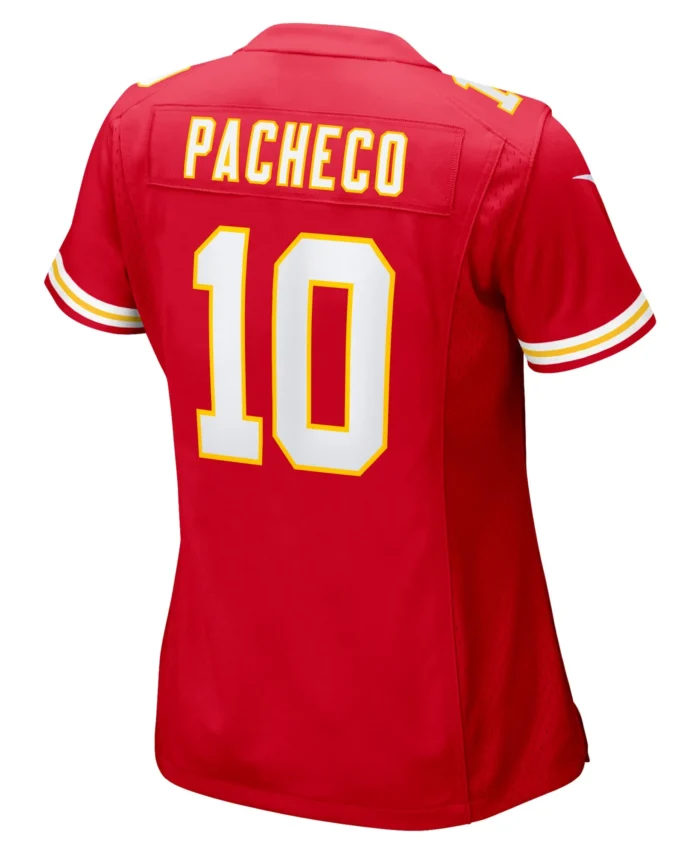 Isiah Pacheco Kansas City Chiefs Women's Game Player Jersey - Red