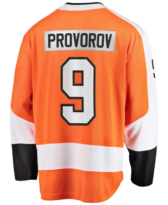 Ivan Provorov Philadelphia Flyers Fanatics Home Breakaway Jersey - Orange