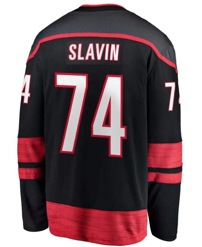 Jaccob Slavin Carolina Hurricanes Fanatics Home Breakaway Player Jersey - Black