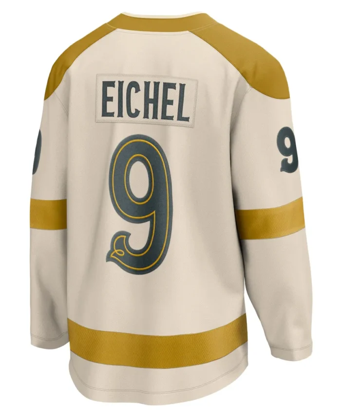 Jack Eichel Vegas Golden Knights Fanatics 2024 NHL Winter Classic Breakaway Player Jersey - Cream