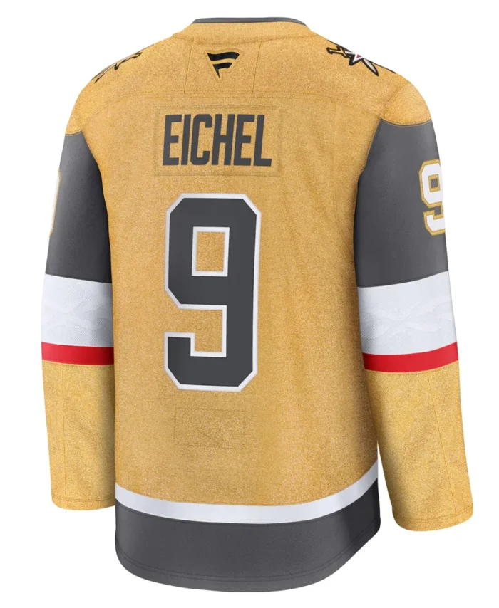 Jack Eichel Vegas Golden Knights Fanatics Home Premium Jersey - Gold
