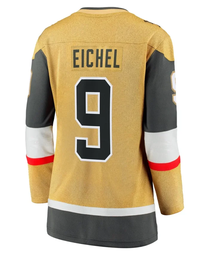 Jack Eichel Vegas Golden Knights Fanatics Women Home Breakaway Player Jersey - Gold