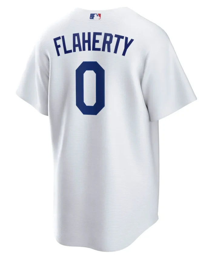 Jack Flaherty Los Angeles Dodgers Home Replica Player Jersey - White