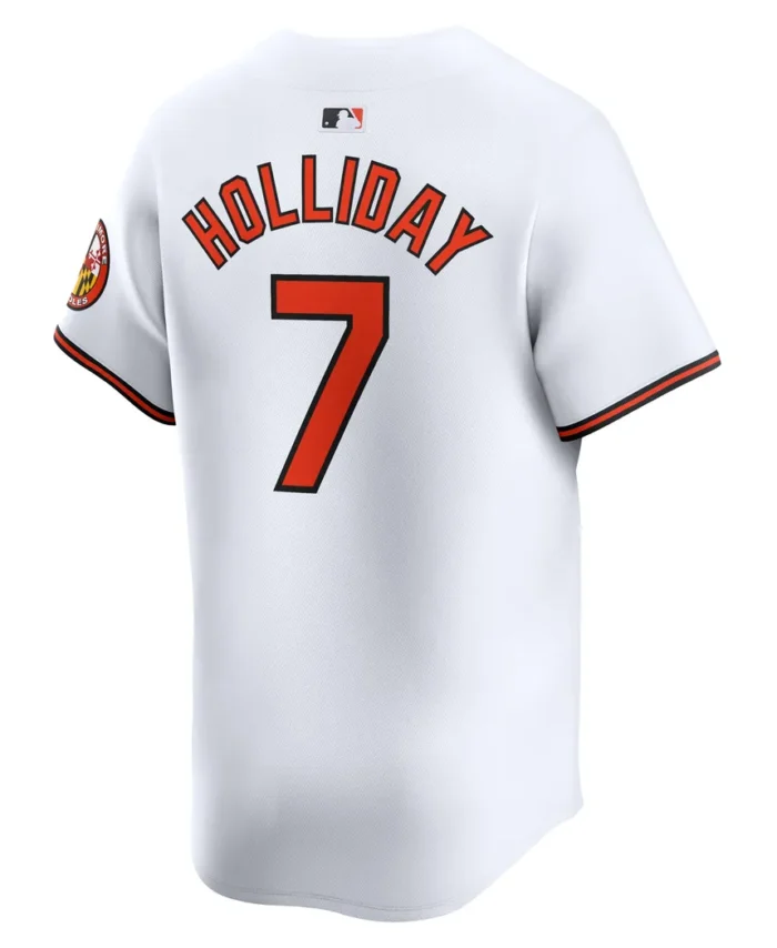 Jackson Holliday Baltimore Orioles Home Limited Player Jersey - White