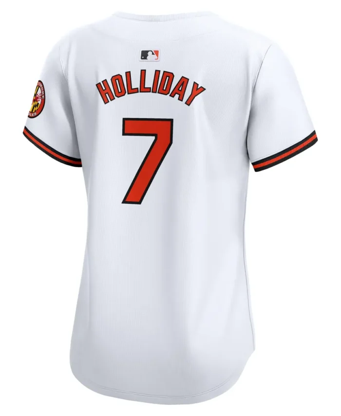 Jackson Holliday Baltimore Orioles Women Home Limited Player Jersey - White