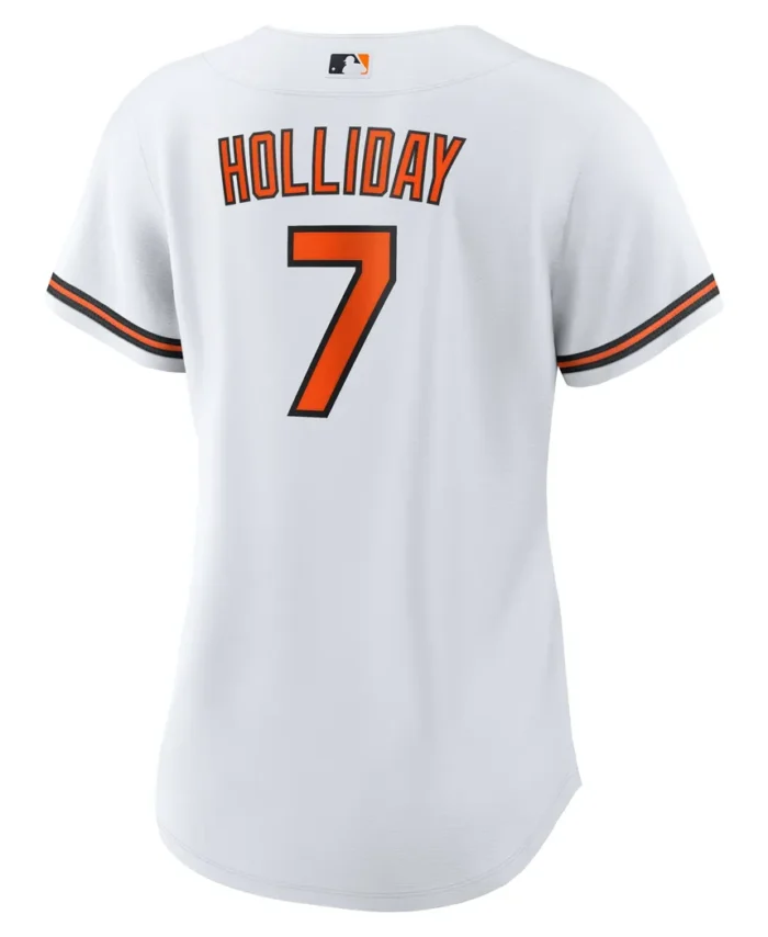 Jackson Holliday Baltimore Orioles Women Home Replica Player Jersey - White