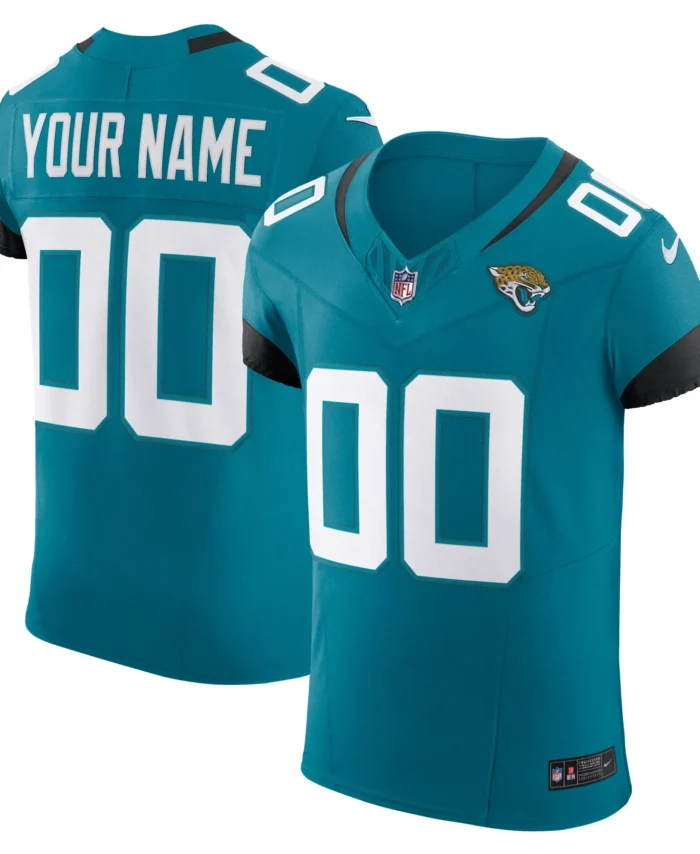 Jacksonville Jaguars Vapor F.U.S.E. Elite Custom Jersey - Teal