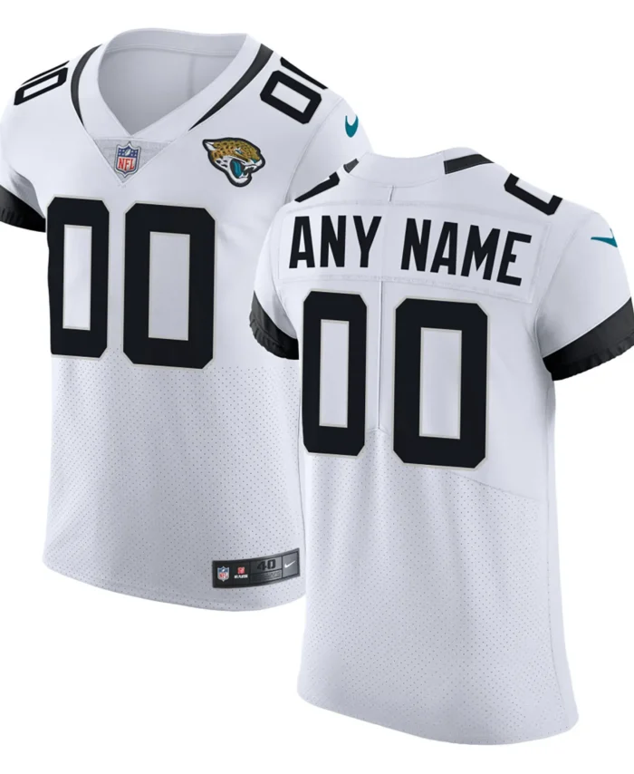 Jacksonville Jaguars Vapor Untouchable Elite Custom Jersey - White