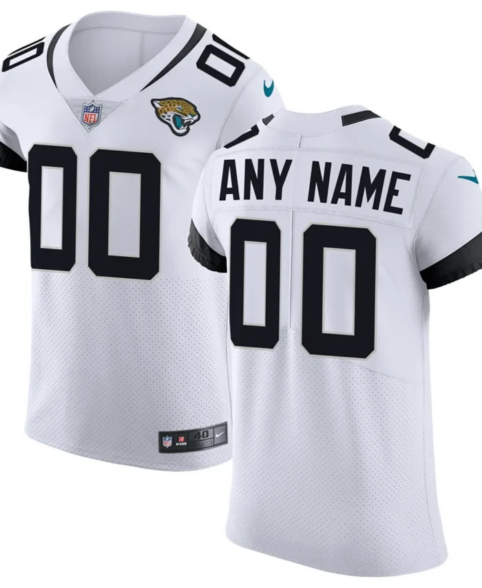 Jacksonville Jaguars Vapor Untouchable Elite Custom Jersey - White