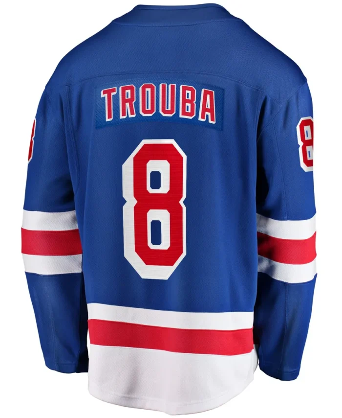 Jacob Trouba New York Rangers Fanatics Home Breakaway Jersey - Blue