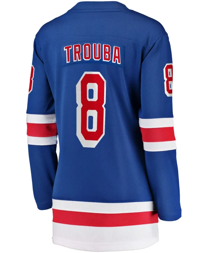 Jacob Trouba New York Rangers Fanatics Women Home Breakaway Jersey - Blue