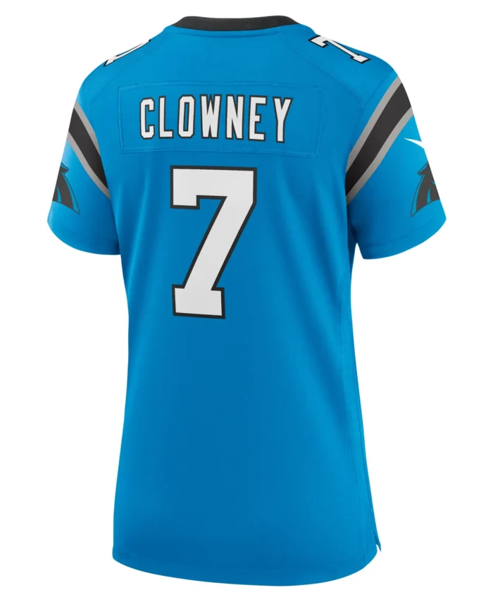 Jadeveon Clowney Carolina Panthers Women's  Alternate Game Jersey -  Blue