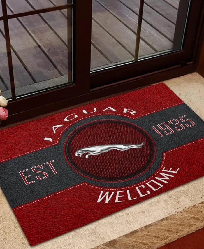 Executive Vehicle Doormat, All Over Print Doormat For Car Lovers CAR169 - Red