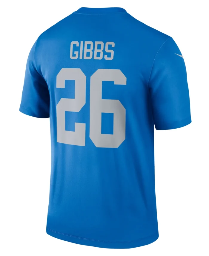 Jahmyr Gibbs Detroit Lions Alternate Legend Player Performance Top - Blue