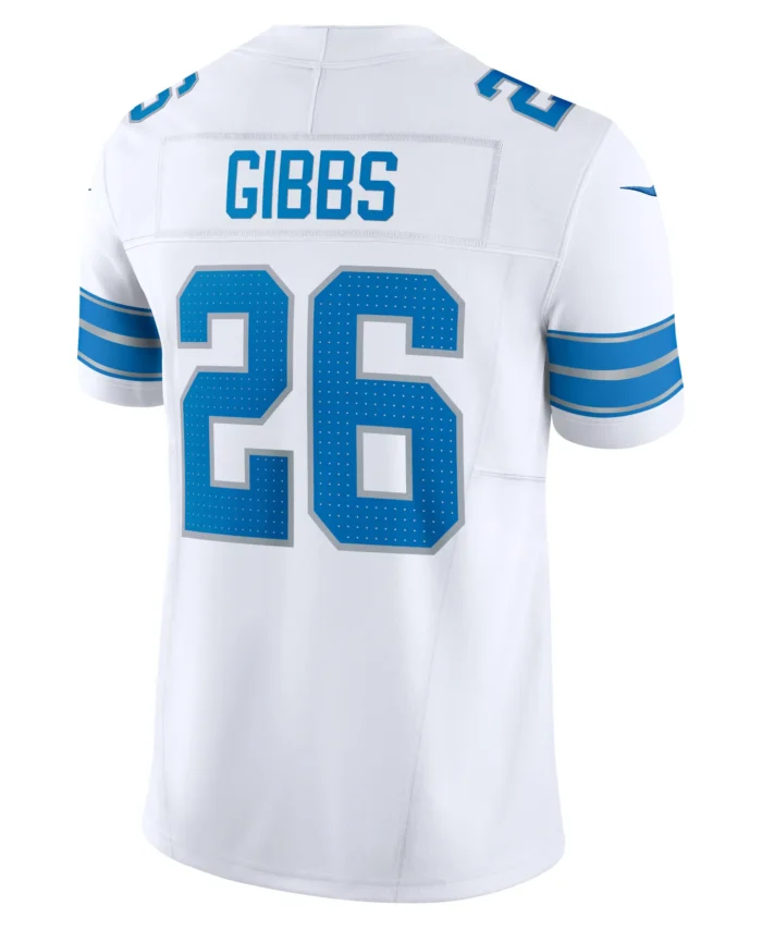 Jahmyr Gibbs Detroit Lions Vapor F.U.S.E. Limited Jersey - White
