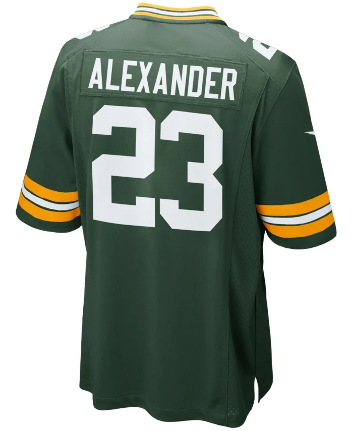 Jaire Alexander Green Bay Packers Game Player Jersey - Green
