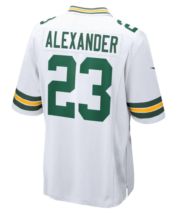 Jaire Alexander Green Bay Packers Game Player Jersey - White