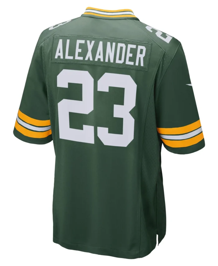 Jaire Alexander Green Bay Packers Game Team Jersey - Green