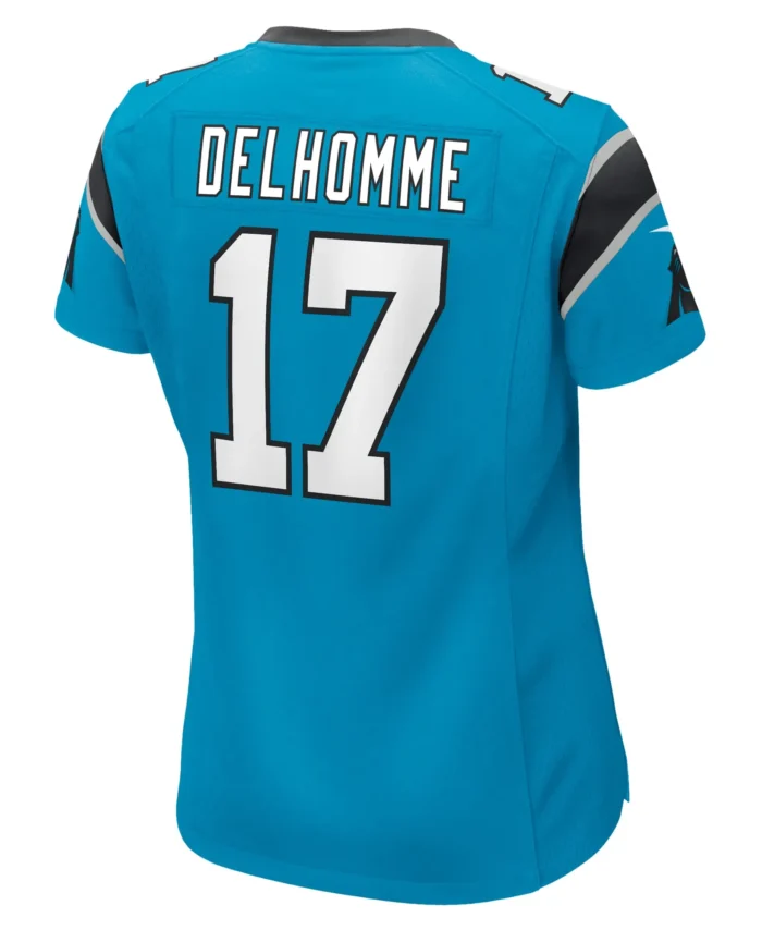 Jake Delhomme Carolina Panthers Women's Retired Player Jersey - Blue