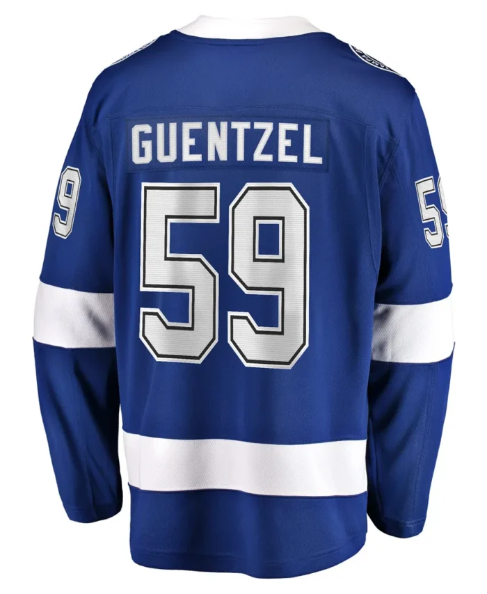 Jake Guentzel Tampa Bay Lightning Fanatics Home Premier Breakaway Player Jersey - Blue