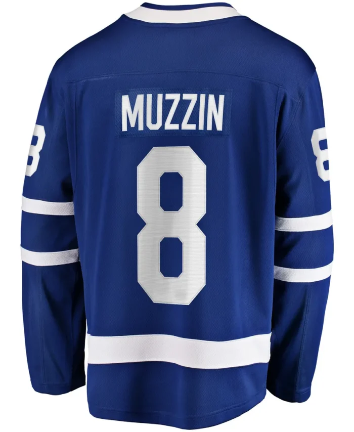 Jake Muzzin Toronto Maple Leafs Fanatics Replica Player Jersey - Blue