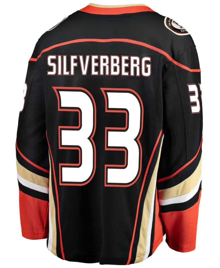 Jakob Silfverberg Anaheim Ducks Fanatics Breakaway Player Jersey - Black