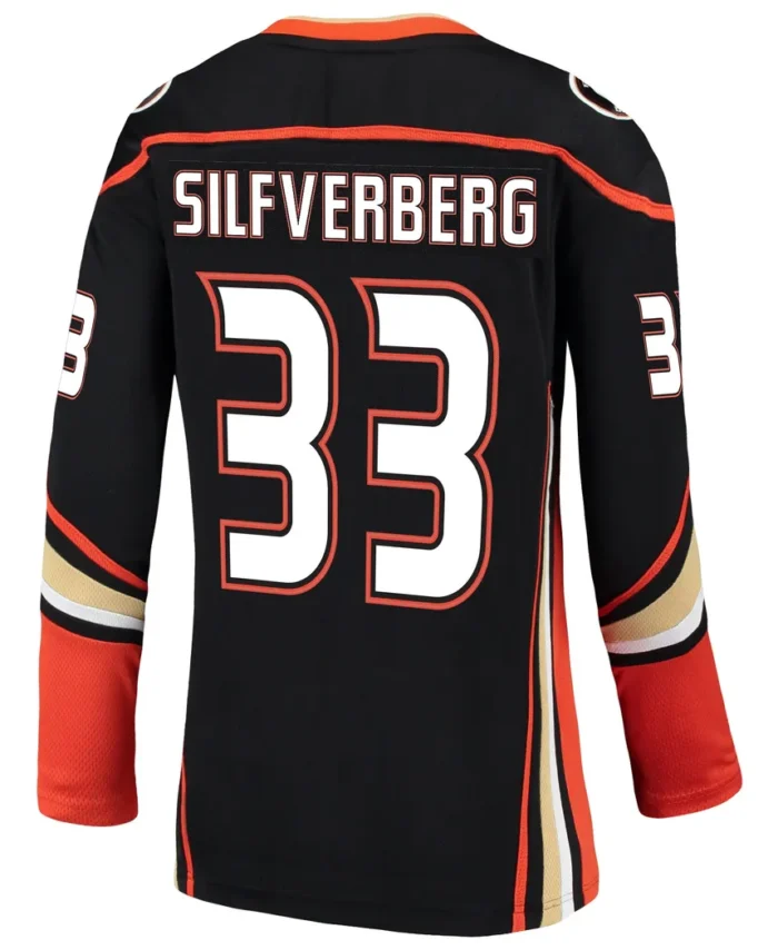 Jakob Silfverberg Anaheim Ducks Fanatics Women Breakaway Jersey - Black