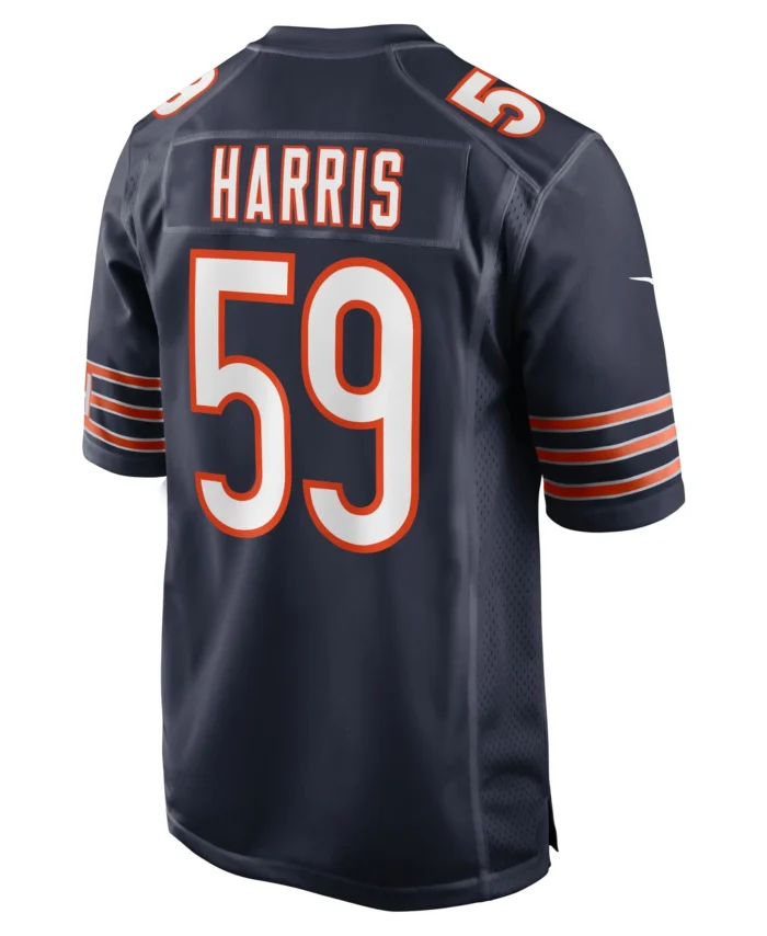 Jalen Harris Chicago Bears Team Game Jersey -  Navy