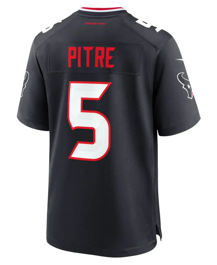 Jalen Pitre Houston Texans Game Jersey - Navy