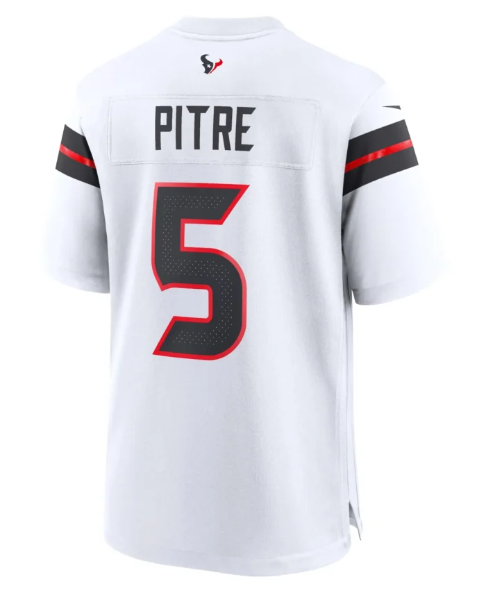 Jalen Pitre Houston Texans Game Jersey - White