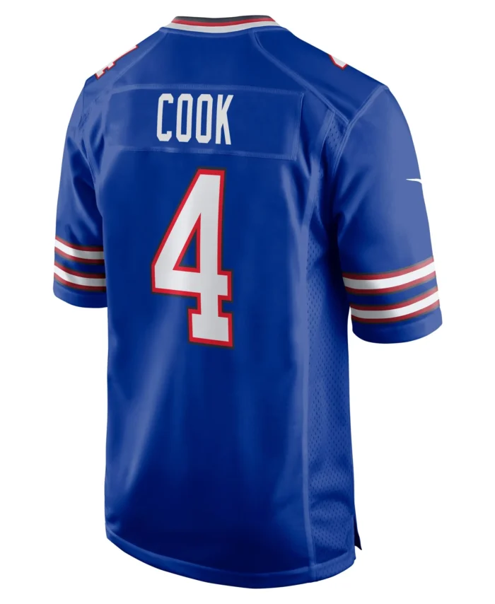 James Cook Buffalo Bills Game Player Jersey - Royal