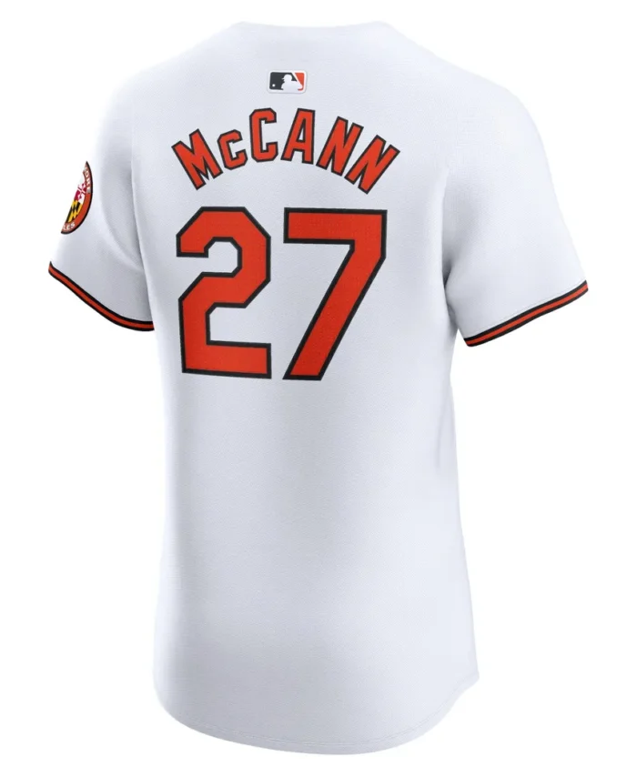James McCann Baltimore Orioles Home Elite Player Jersey - White