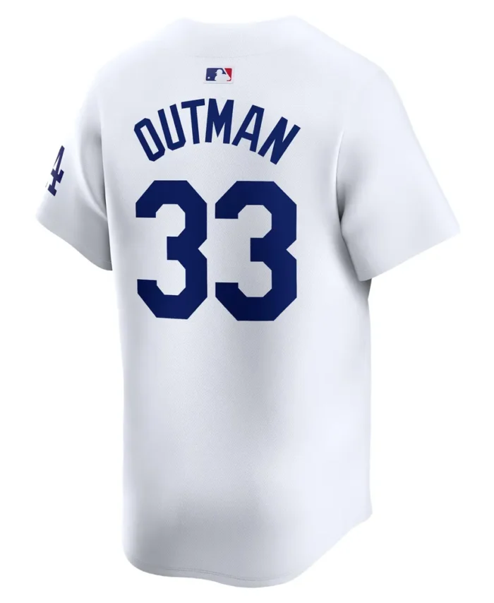 James Outman Los Angeles Dodgers Home Limited Player Jersey - White