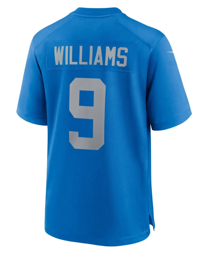 Jameson Williams Detroit Lions Alternate Game Jersey -  Blue