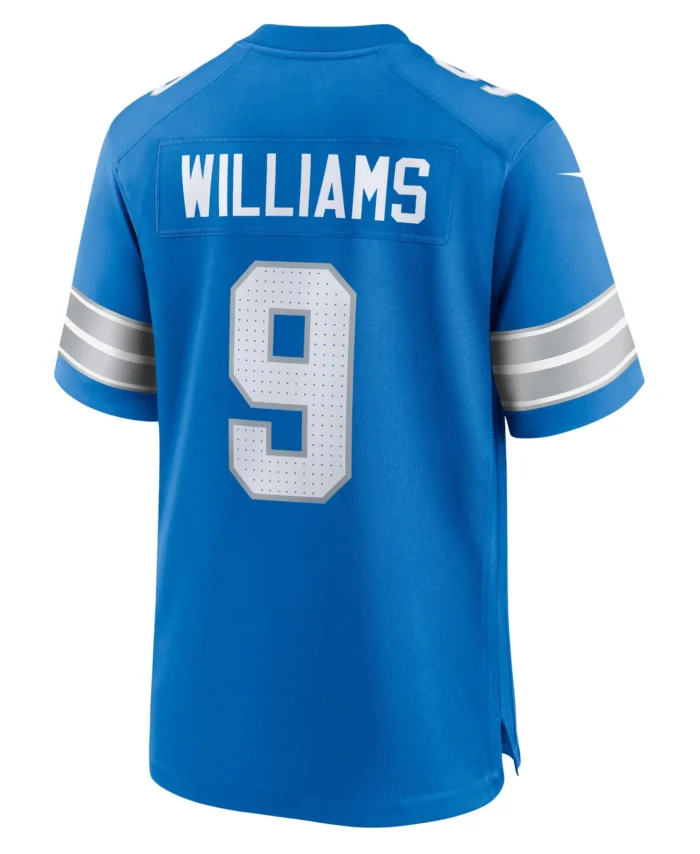 Jameson Williams Detroit Lions Game Jersey - Blue