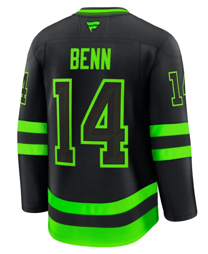 Jamie Benn Dallas Stars Fanatics Alternate Premium Jersey - Black