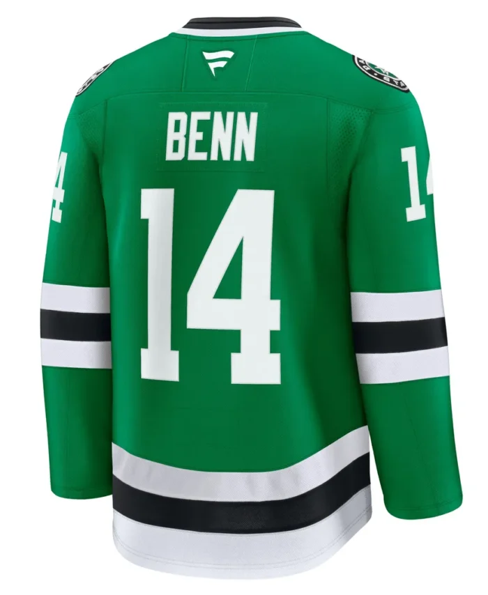 Jamie Benn Dallas Stars Fanatics Home Premium Jersey - Kelly Green